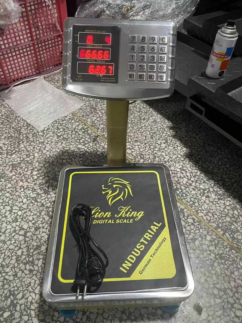 Lion King Digital Price Computing Scale – 300kg (metal Wheel) – Tools3m.com